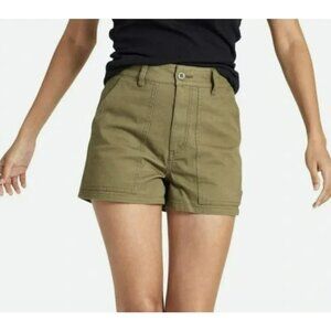 Brixton Olive Green Cotton Shorts Size 31 NWT